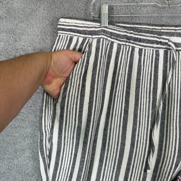 Old Navy Striped Linen Pants Plus Size - Picture 5 of 13